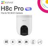 EZVIZ CS-H8C PRO (4K).Telecamera Wi-Fi panoramica,inclinabile,audio bidirezionale,rilevamento umano