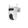 EZVIZ R105-8H55WFL4GA.Telecamera Wi-Fi,Pan-Tilt,Dual 3K,supporta micro SD,audio bidirezionale 4G